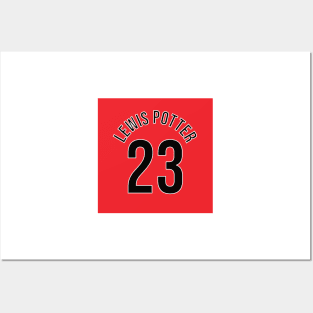 Lewis Potter 23 Home Kit - 22/23 Season Posters and Art